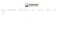Tablet Screenshot of codegar.com